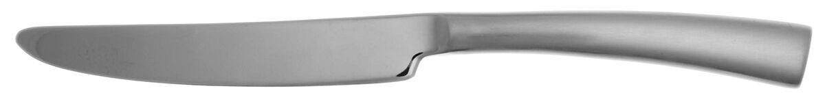 Silhouette Satin (Stainless) Dessert Knife with Stainless Blade by Jean Couzon-1