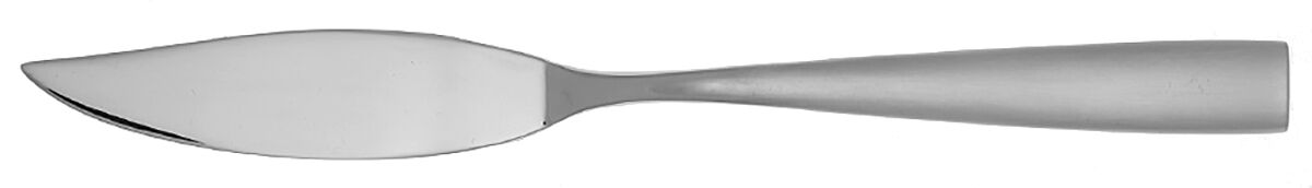 Silhouette Satin (Stainless) Individual Solid Fish Knife by Jean Couzon-1