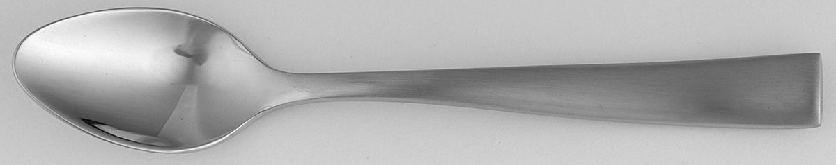 Silhouette Satin (Stainless) Demitasse Spoon by Jean Couzon-1