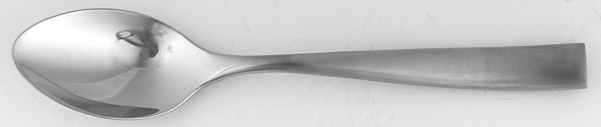 Silhouette Satin (Stainless) Place/Oval Soup Spoon by Jean Couzon-1