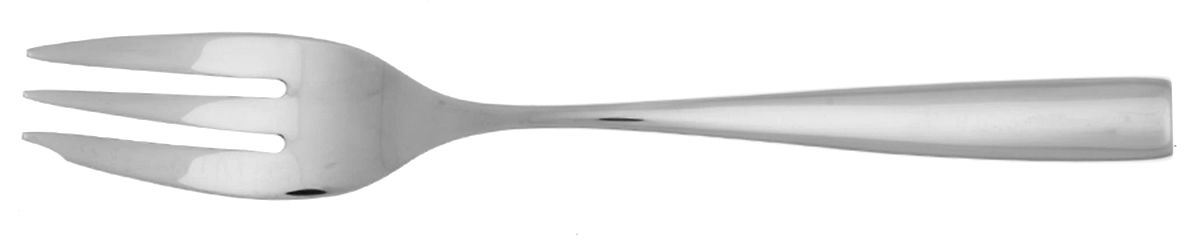 Silhouette Bright (Stainless) Pastry Fork by Jean Couzon-1
