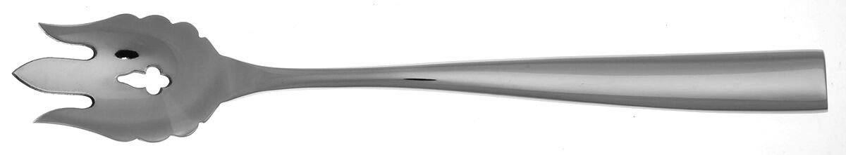 Silhouette Bright (Stainless) Vegetable Serving Fork Solid  HC by Jean Couzon-1