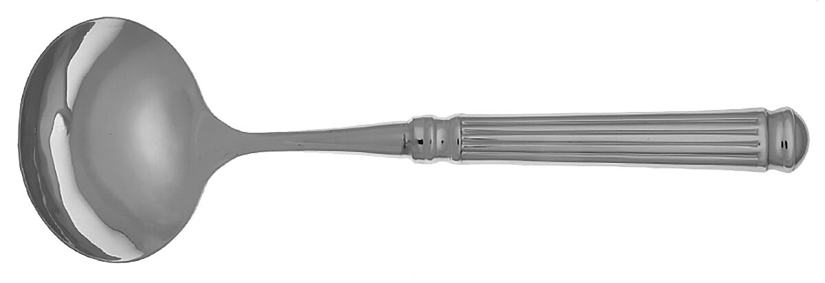 Continental (Stainless) Gravy Ladle with No Spout Stainless Bowl HC by Cambridge Silver-1
