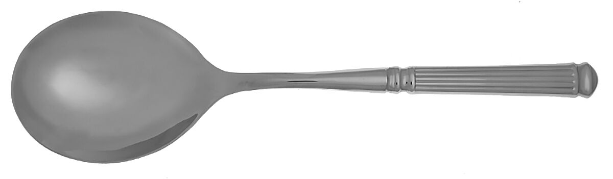 Continental (Stainless) Casserole Spoon with Smooth Stainless Bowl HC by Cambridge Silver-1