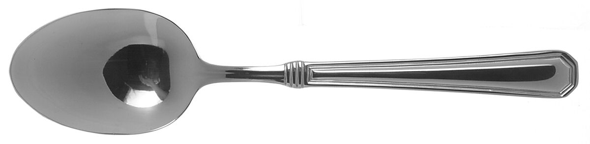 Exeter (Stainless) Place/Oval Soup Spoon by Cuisinart Flatware-1