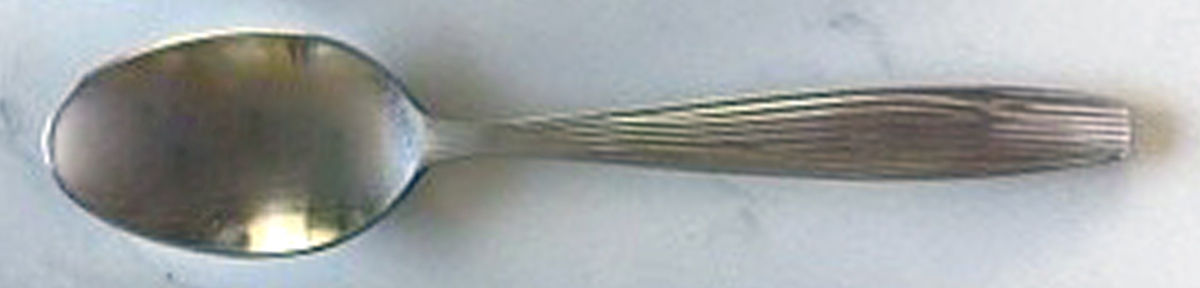 Cbf2 (Stainless) Teaspoon by Crate & Barrel Flatware-1