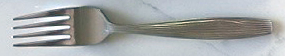 Cbf2 (Stainless) Individual Salad Fork by Crate & Barrel Flatware-1