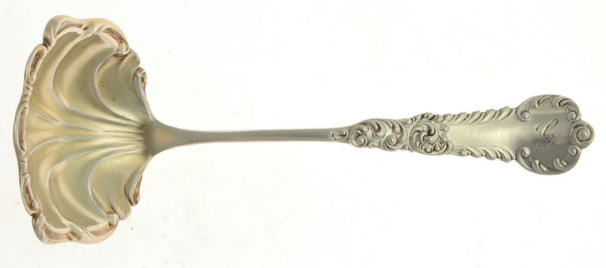 Eton (Sterling) Ladle-Cream/Solid Piece-Small by Campbell Metcalf-1