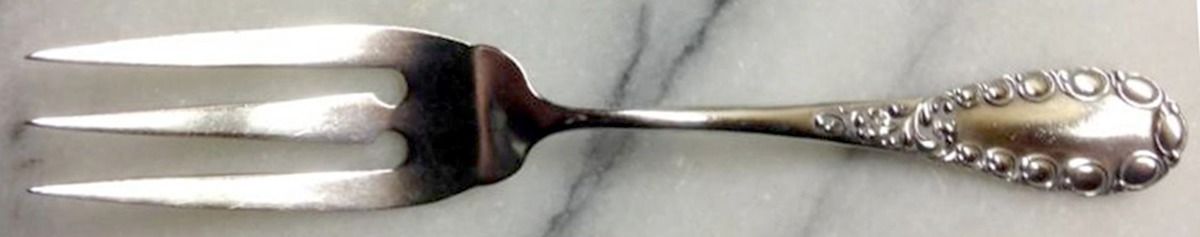 Stuart (Sterling) Individual Pie Fork by Campbell Metcalf-1