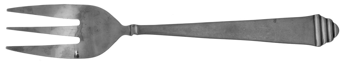 Olympia (Stainless) Large Solid Cold Meat Serving Fork by Cambridge Silver-1