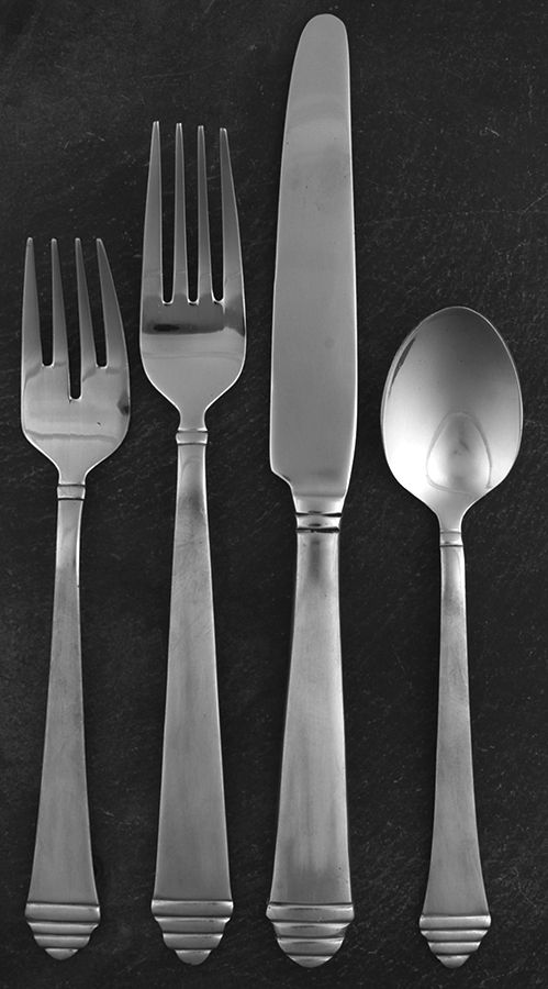 Olympia (Stainless) 4 Piece Place Setting by Cambridge Silver-1
