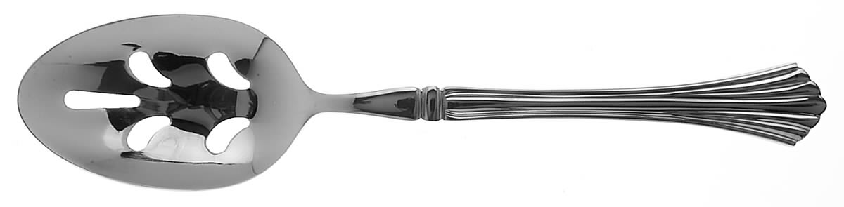 Tracy (Stainless) Pierced Tablespoon (Serving Spoon) by Cambridge Silver-1