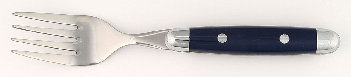 Jubilee-Blue (Stainless, Plastic) Individual Salad Fork by Cambridge Silver-1