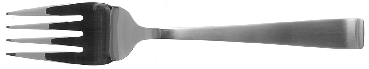 Rockway (Stainless) Medium Solid Cold Meat Serving Fork by Cuisinart Flatware-1