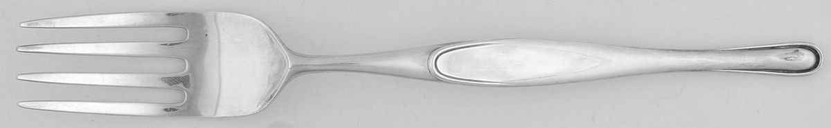 Florida (Sterling) Large Solid Cold Meat Serving Fork by Camusso (Peru)-1