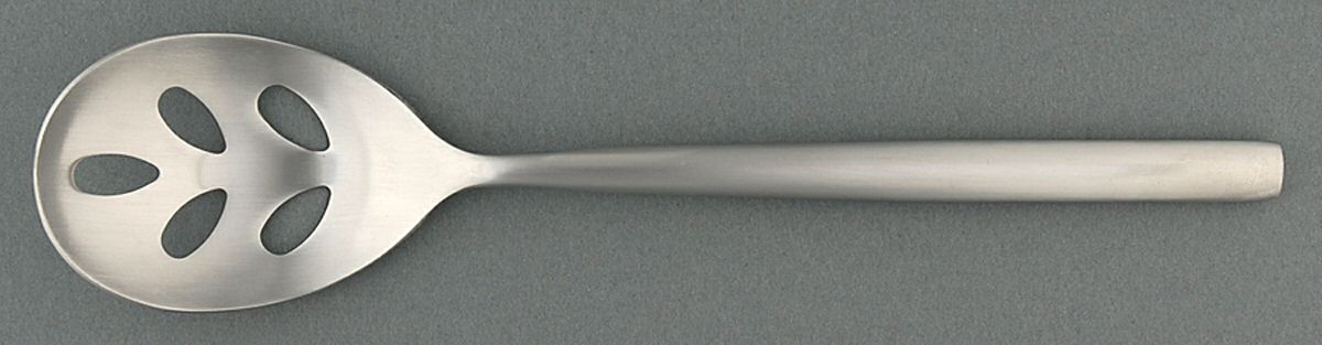 Applaud (Stainless, Satin) Pierced Tablespoon (Serving Spoon) by Cambridge Silver-1