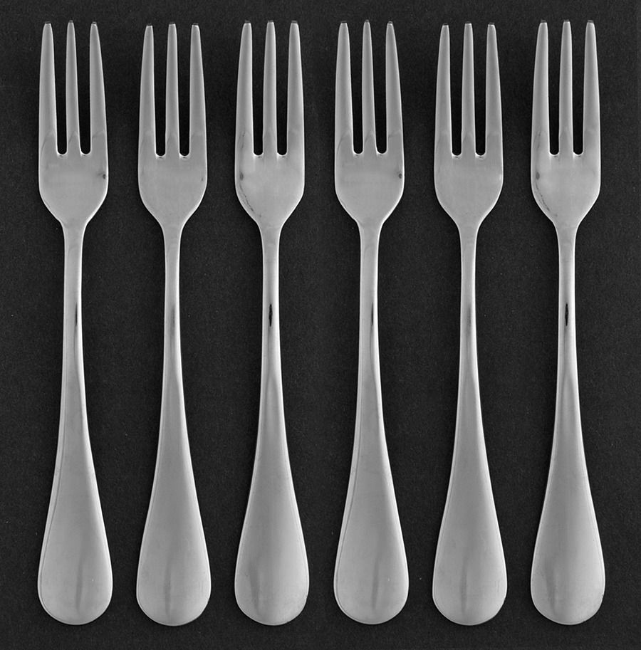Charm (Stainless) (Set Of 6) Cocktail/Seafood Fork by Cambridge Silver-1