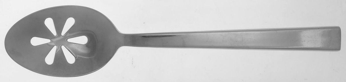 Glamour (Stainless, 18-10) Pierced Tablespoon (Serving Spoon) by Cambridge Silver-1