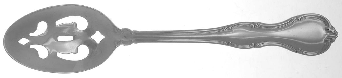 Melinda (Stainless) Pierced Tablespoon (Serving Spoon) by Cambridge Silver-1