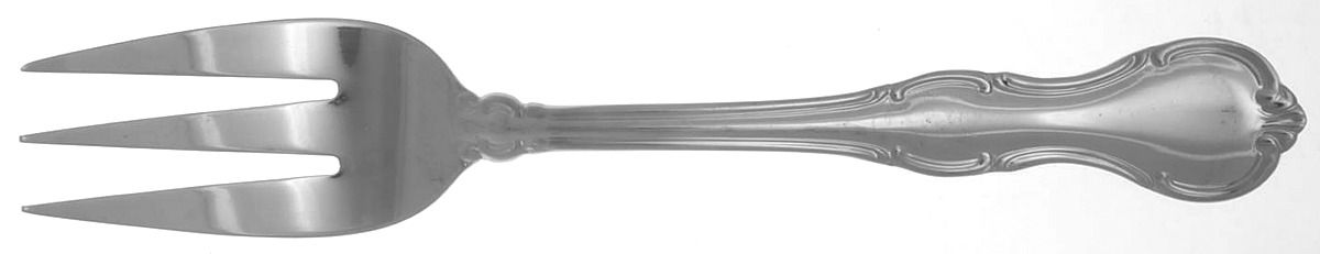 Melinda (Stainless) Medium Solid Cold Meat Serving Fork by Cambridge Silver-1