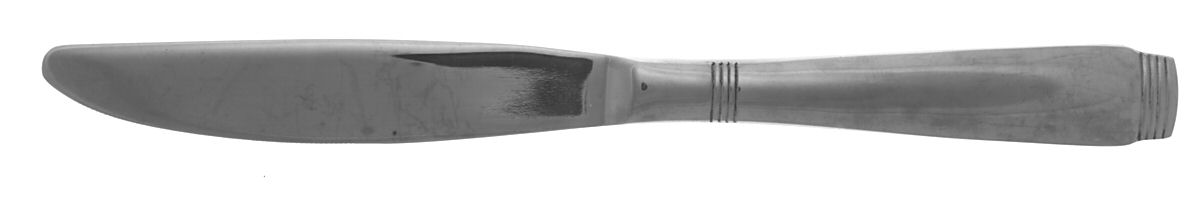 Metro-Glossy(Stainless) Modern Solid Knife by Cambridge Silver-1