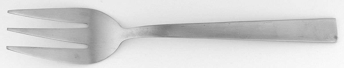Mirage (Stainless) Medium Solid Cold Meat Serving Fork by Cambridge Silver-1