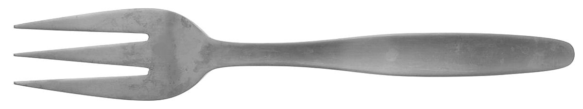 Tidepool (Stainless) Large Solid Cold Meat Serving Fork by Cambridge Silver-1