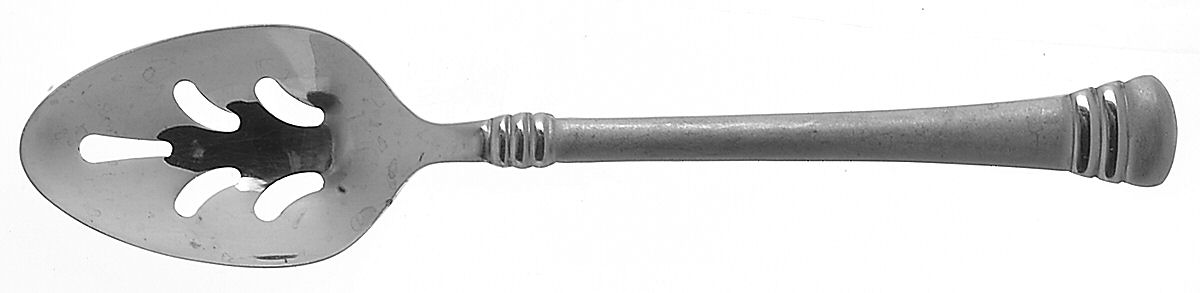 Codie (Stainless, Frosted) Pierced Tablespoon (Serving Spoon) by Cambridge Silver-1