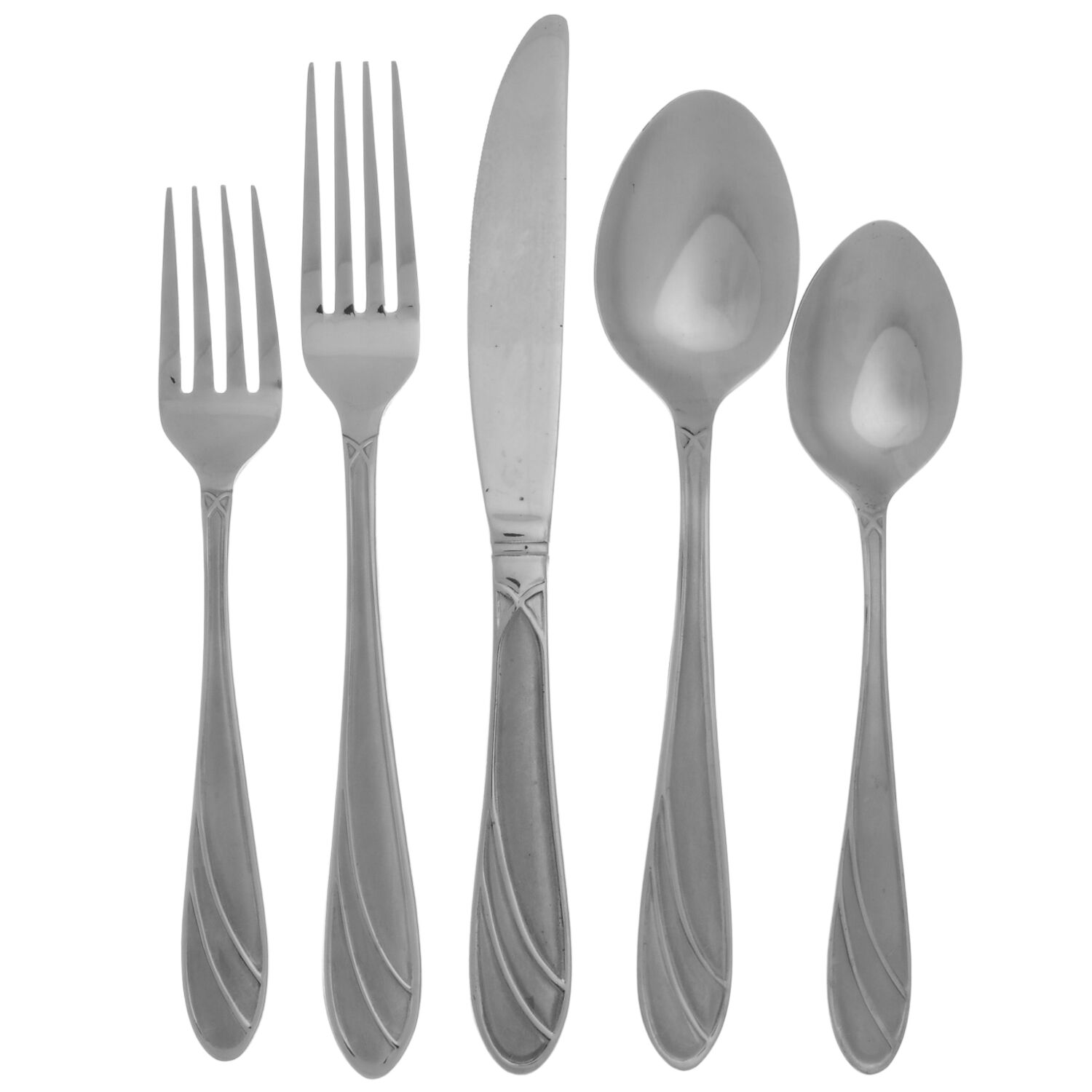 Medina (Stainless) 5 Piece Place Setting by Cambridge Silver-1