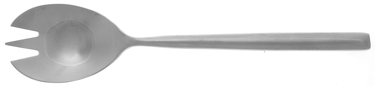 Applaud (Stainless, Glossy) Medium Solid Cold Meat Serving Fork by Cambridge Silver-1