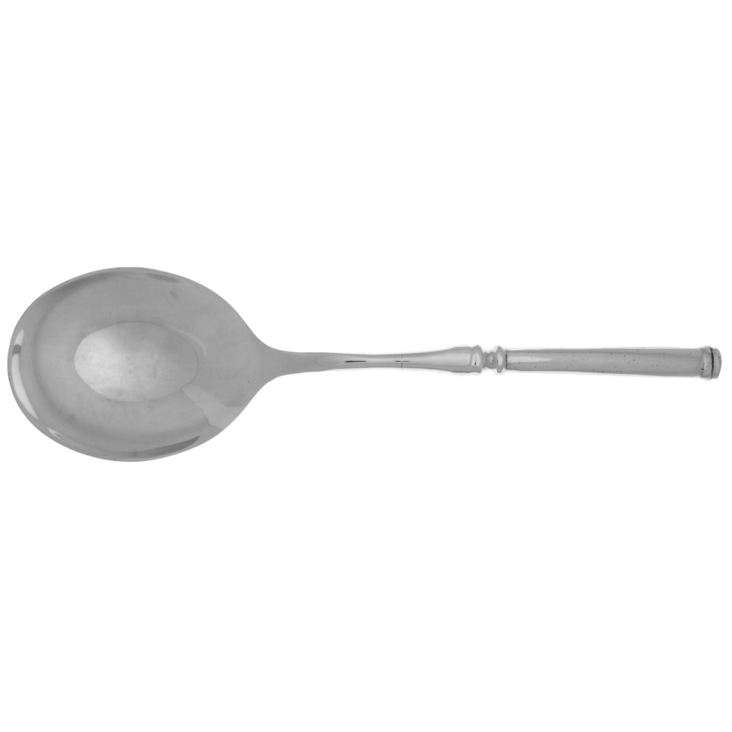 Meridian (Stainless, Flat Tip) Casserole Spoon with Smooth Stainless Bowl HC by Cambridge Silver-1