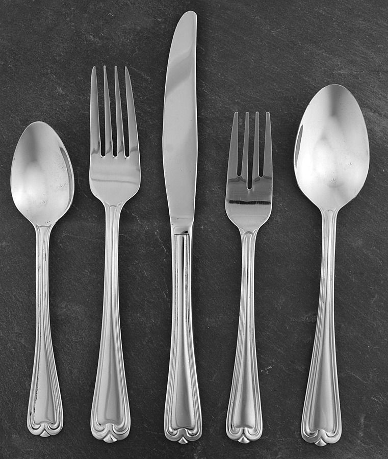 Chatham (Stainless, Glossy) 5 Piece Place Setting by Cambridge Silver-1