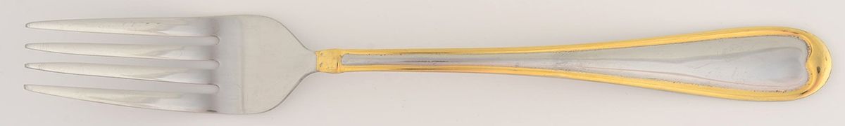 Allure (Stainless, Gold Accent) Fork by Cambridge Silver-1