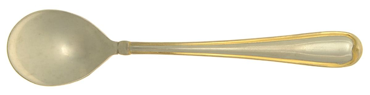 Allure (Stainless, Gold Accent) Sugar Spoon by Cambridge Silver-1