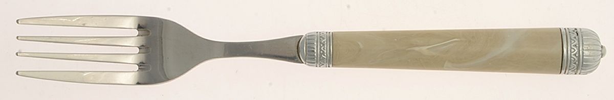 Cabaret-Creme (Stainless, Plastic) Fork by Cambridge Silver-1