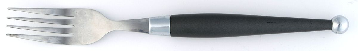 Spectrum-Charcoal (Stainless, Plastic) Fork by Cambridge Silver-1