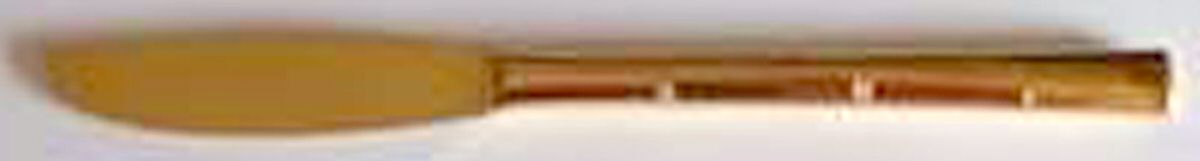 CSM52 (Gold Electroplate) Modern Solid Knife by Cosmos Products Company-1