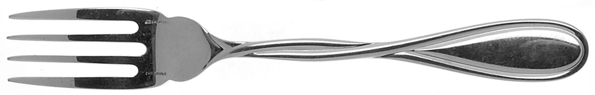 Galea (Sterling) Individual Solid Fish Fork by Christofle France-1