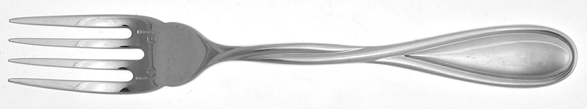 Galea (Sterling) Individual Salad Fork by Christofle France-1