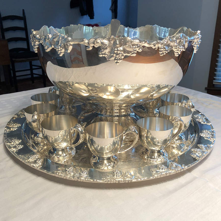 1089 (Silverplate, Hollowware) Punch Cup by Crescent Silverware-1