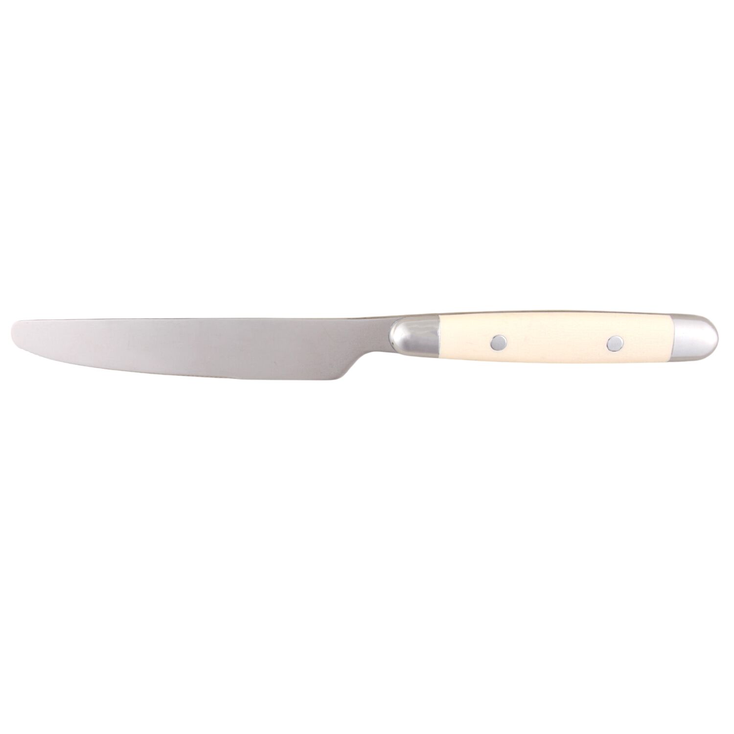 Jubilee-White (Stainless, Plastic) New French Hollow Knife by Cambridge Silver-1