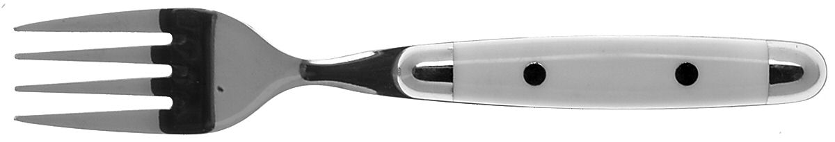 Jubilee-White (Stainless, Plastic) Individual Salad Fork by Cambridge Silver-1
