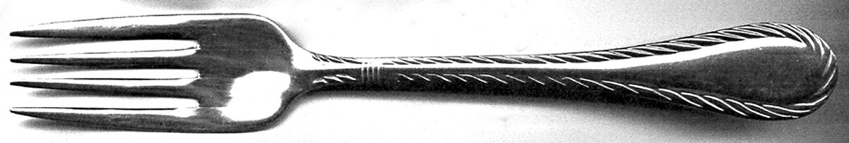 CBS63 (Stainless, Gold Accent) Fork by Cambridge Silver-1
