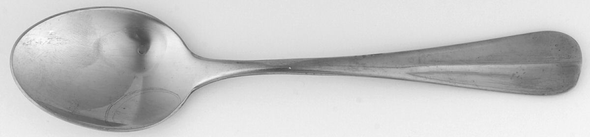 CLF39 (Stainless) Place/Oval Soup Spoon by The Cellar(Flatware)-1