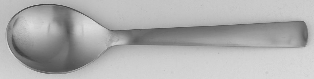 Svenska (Stainless) Place/Oval Soup Spoon by Robert Welch-1