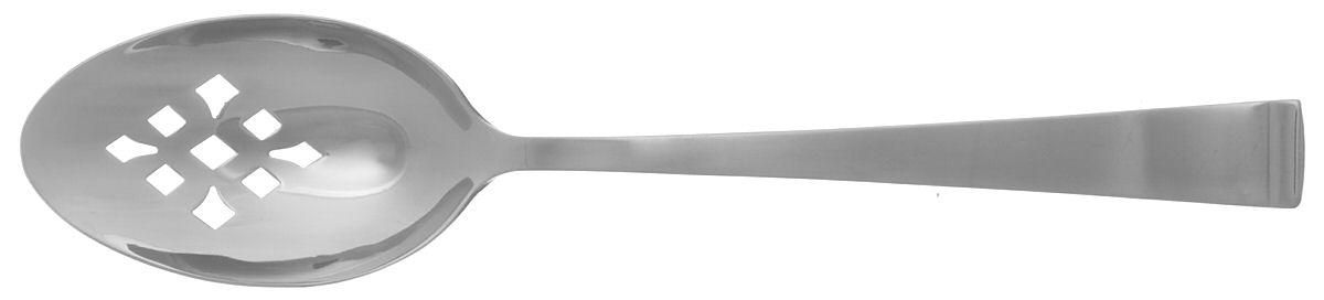 Julienne (Stainless) Large Pierced Tablespoon (Serving Spoon) by Cuisinart Flatware-1