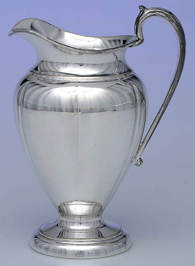 3055 (Silverplate, Hollowware) Creamer by Crescent Silverware-1