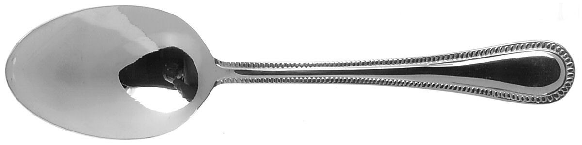 Tuscan Bead (Stainless) Tablespoon (Serving Spoon) by Cuisinart Flatware-1
