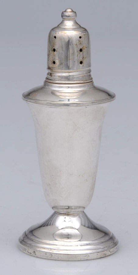Sterling Hollowware Weighted Pepper Shaker by Crown Silver Inc-1