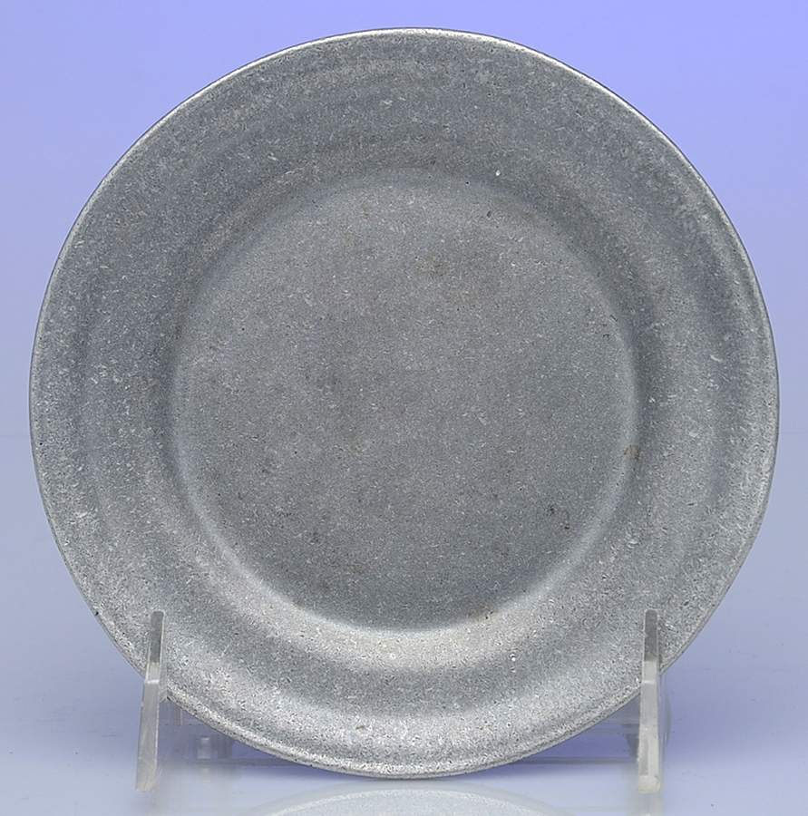 Pewter Hollowware Bread and Butter Plate by Carson Castings-1